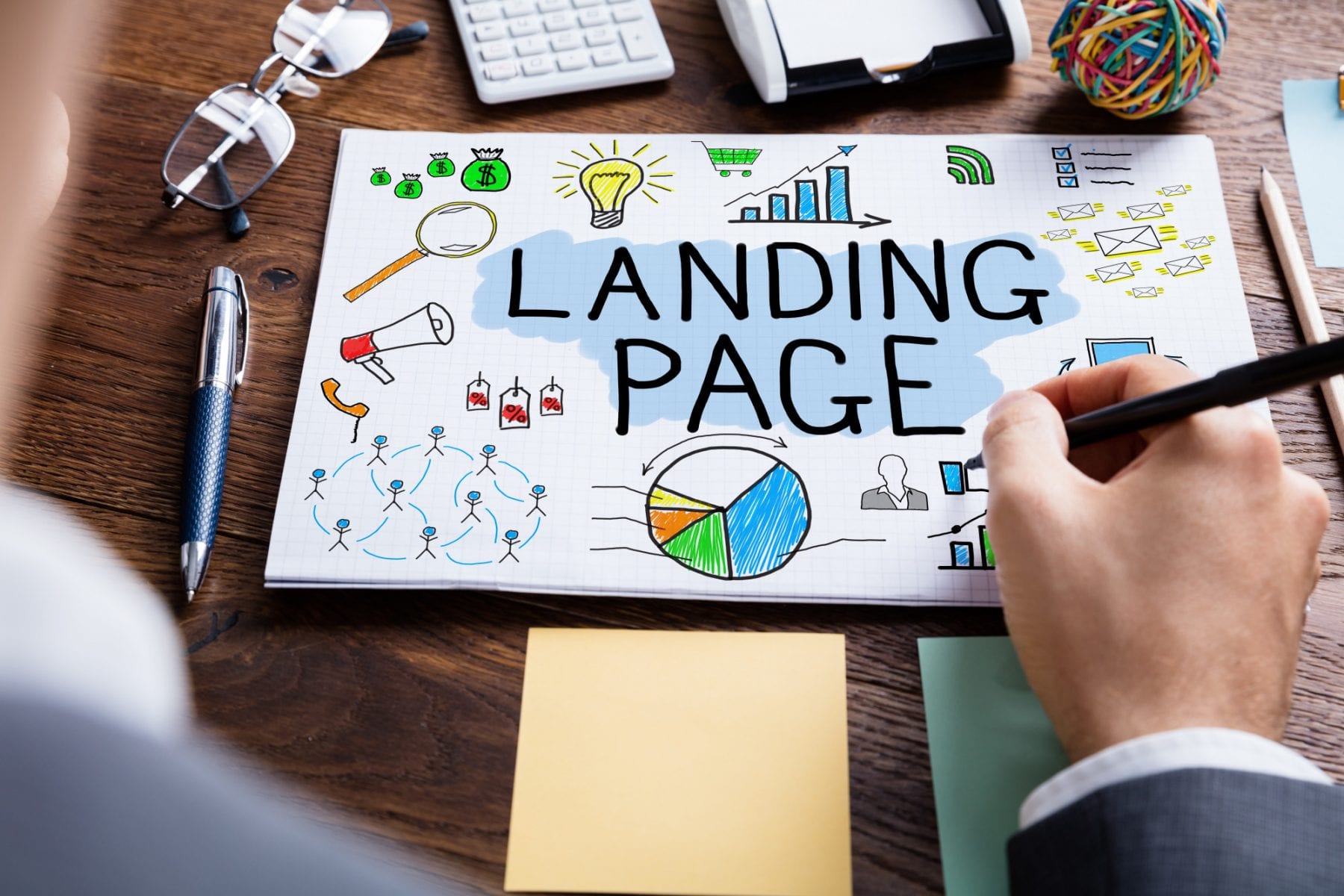 landing page design
